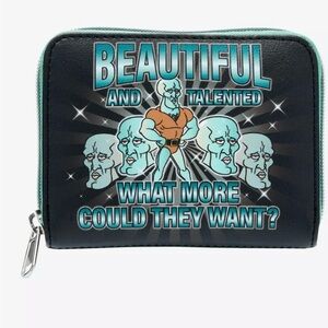 Loungefly x Nickelodeon Handsome Squidward Zip Wallet – “Beautiful & Talented”